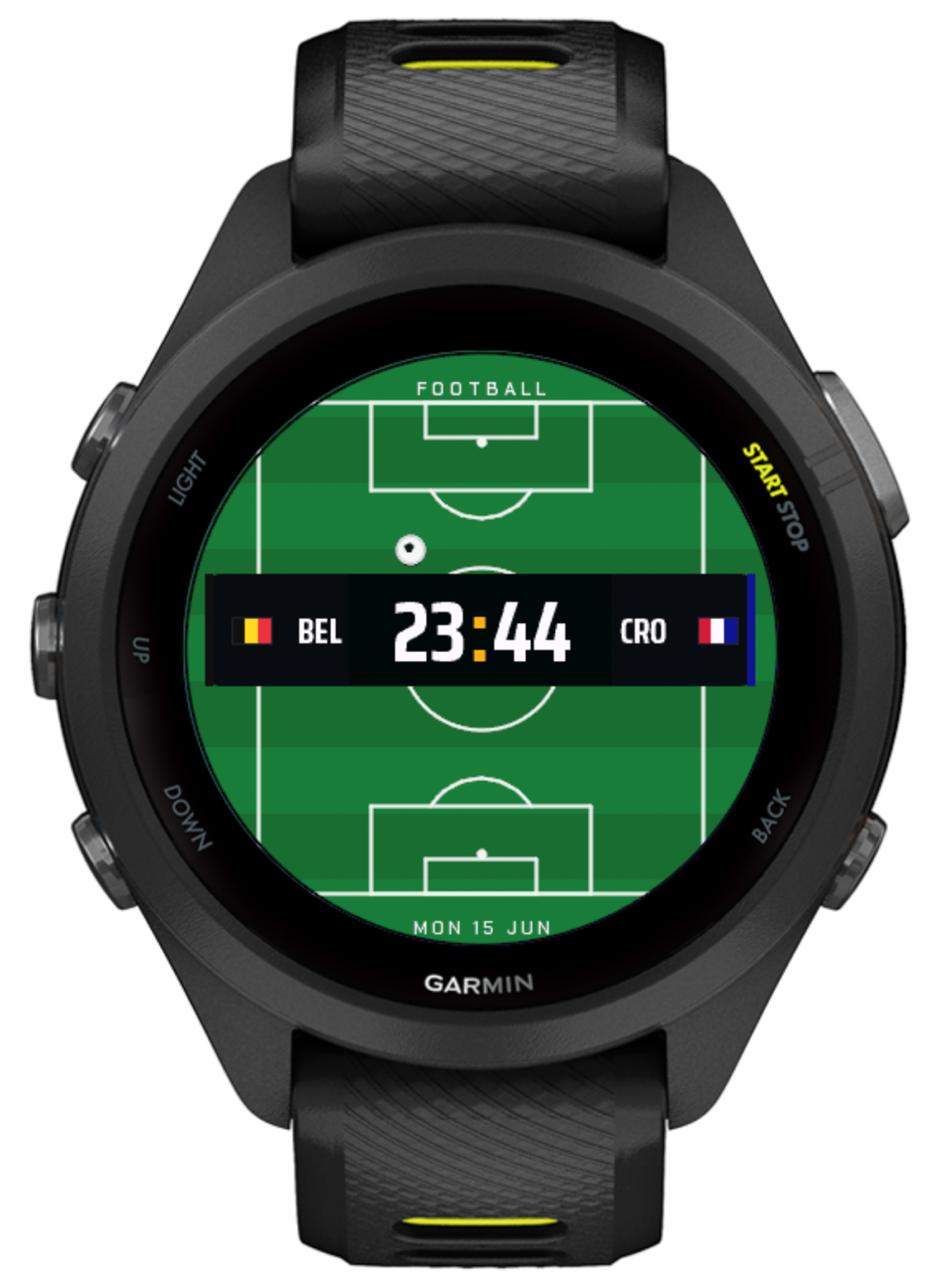 Football 2026 watch face preview