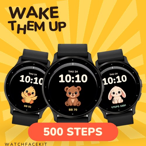Little Companions watch face preview