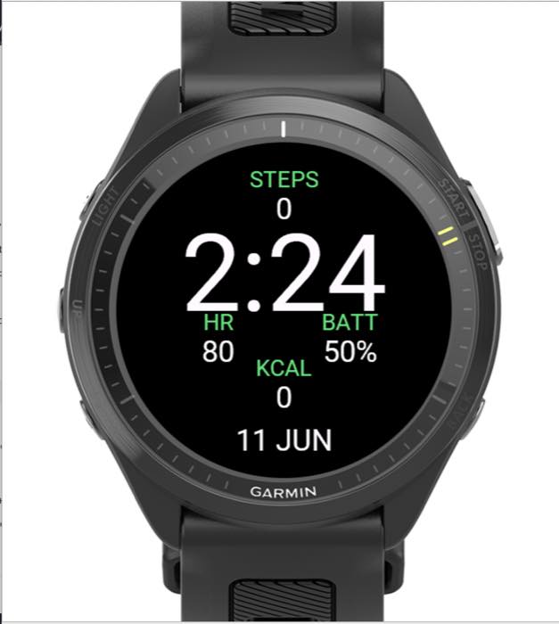Lumen watch face preview