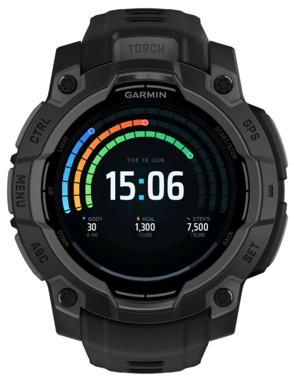 Progress Arcs watch face preview