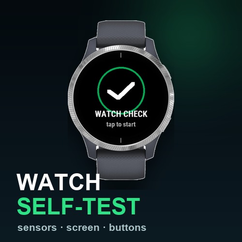 Watch Self-Test watch face preview